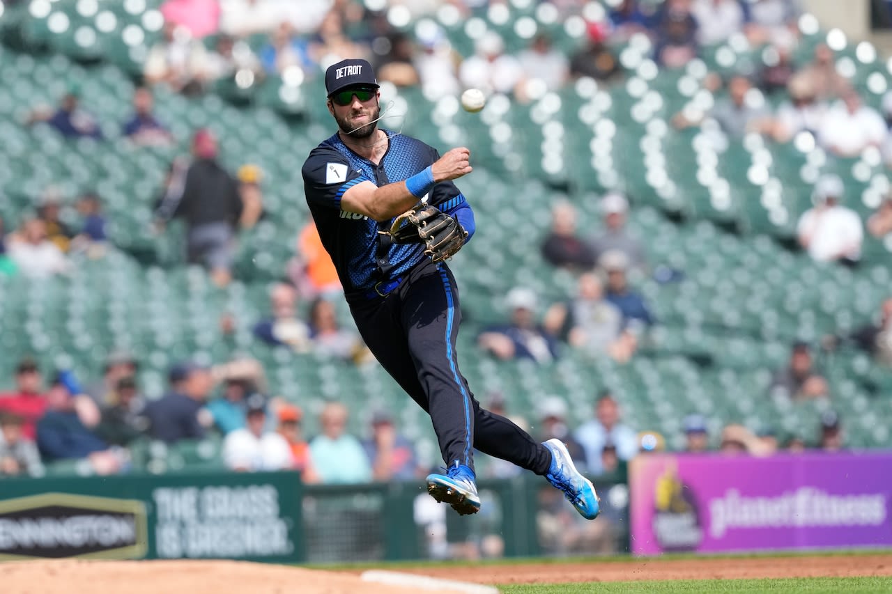 Tigers lineup: Matt Vierling starting at 3rd base on Wednesday