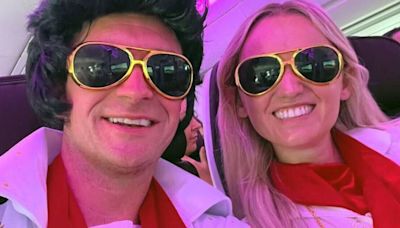 Couple who travel for a living say 'dress as one celeb for free flight upgrade'