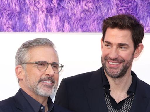 John Krasinski and Steve Carell on If They'll Appear in 'The Office' Spinoff (Exclusive)