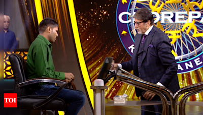 Kaun Banega Crorepati 16: Contestant Nandan Kumar breaks down in tears sharing about his financial struggles, says 'Even today, we don't have a TV' - Times of India