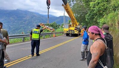 阿里山公路男墜崖失蹤12天尋獲遺體已腐敗難辨 將解剖進行DNA鑑定