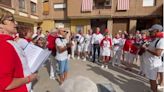 Auroros de Navarra, CAV, Aragón y Valencia en Lerín | Un grupo de Murchante canta 'Ofrenda a la Virgen de la Asunción'