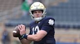 Notre Dame QB Riley Leonard says he's fully healthy for fall