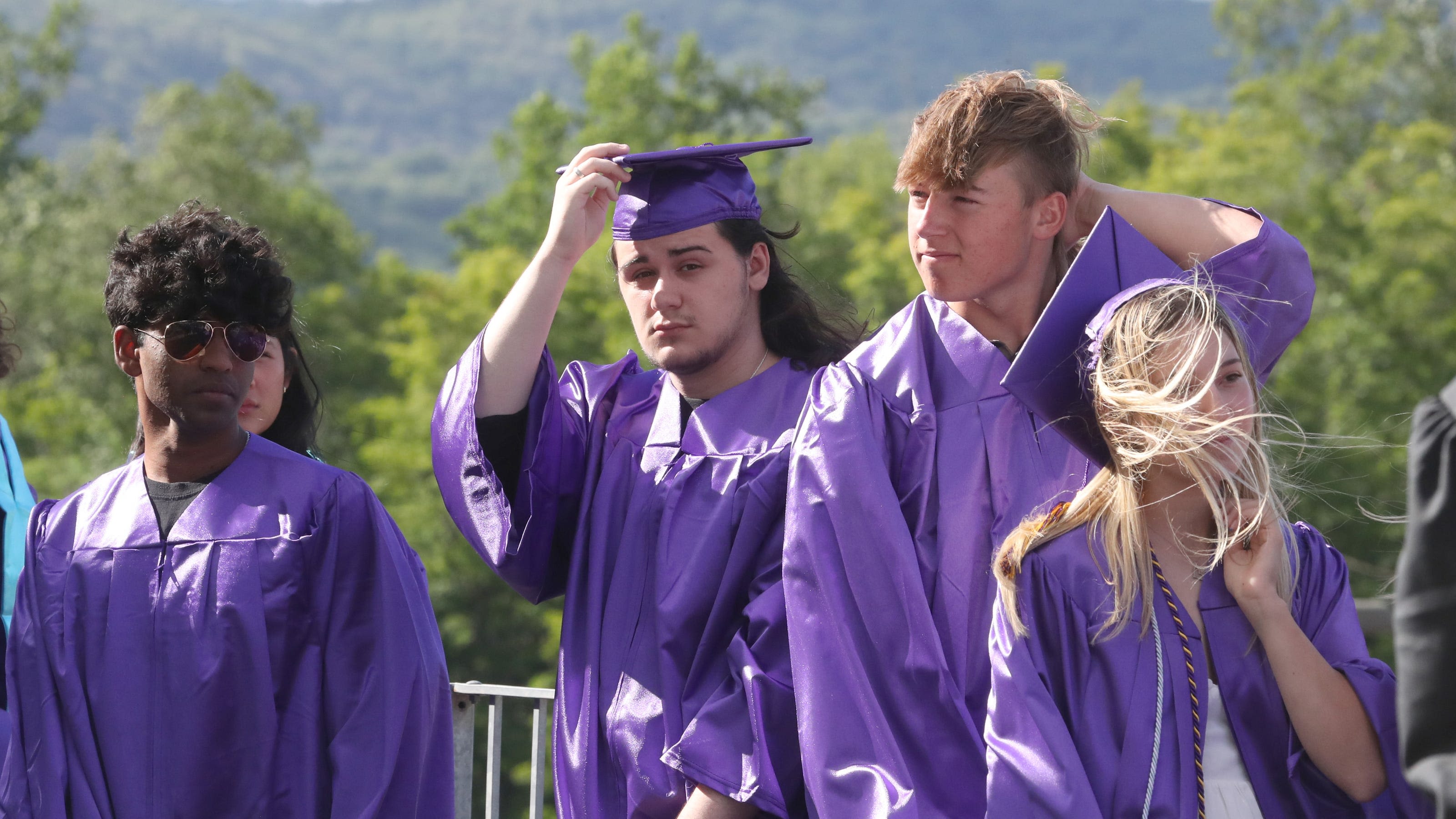 Clarkstown North graduation at Clover Park