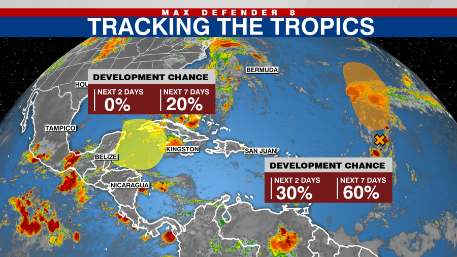 National Hurricane Center monitors potential disturbance in Caribbean