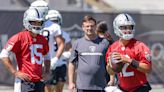 Raiders OTAs: Aidan O'Connell, Gardner Minshew bring different strengths to QB competition