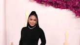 Vanessa Hudgens Celebrates Her Pregnancy With Baby Bump-Hugging Gown at the 2024 Oscars