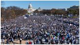 Thousands gather on National Mall for March for Israel