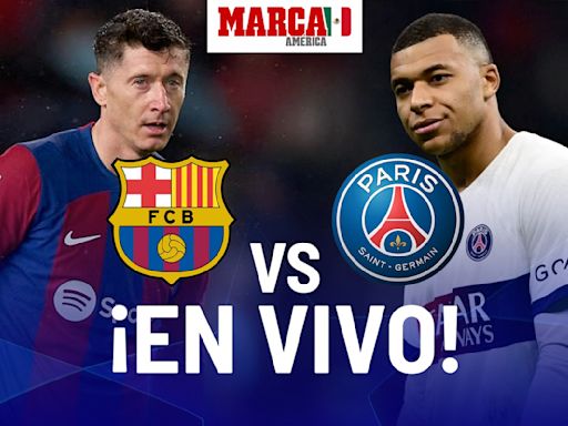 Barcelona vs PSG EN VIVO. Juego del Barça hoy - 4tos Champions 2024 | Marca