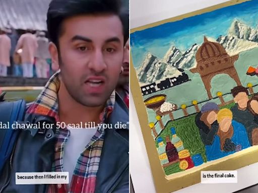 Watch: Pastry Chef Brings Alive Yeh Jawaani Hai Deewani Movie On A Yummy Cake