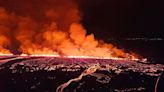 Watch: Fast-travelling molten lava flows metres from Iceland defence barriers