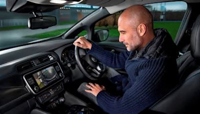 Pep Guardiola ha destrozado cuatro coches en su vida