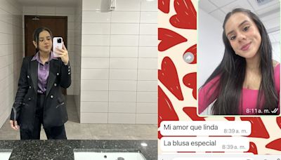 Le envió una selfie por WhatsApp a su novio y la respuesta la sorprendió