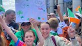 Crowds greet Team Ireland Olympians in Dublin