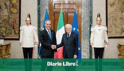 Abinader se reúne con el presidente de Italia; le pide apoyar fuerza multinacional para Haití