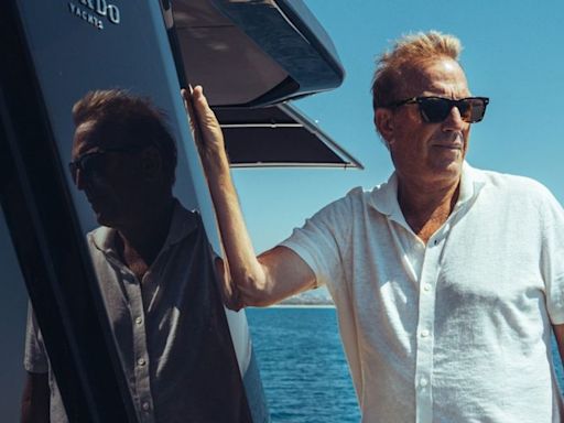 Kevin Costner, 69, gets fans talking as he showcases incredibly toned legs on luxury yacht