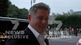 Excruciating moment Channel Nine CEO is confronted in Paris