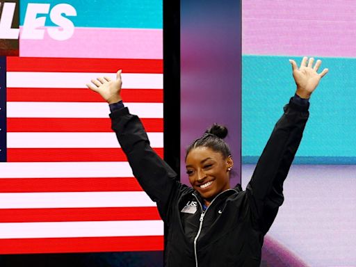 Simone Biles wins 2nd career Olympic gold in women's gymnastics all-around, Suni Lee takes bronze