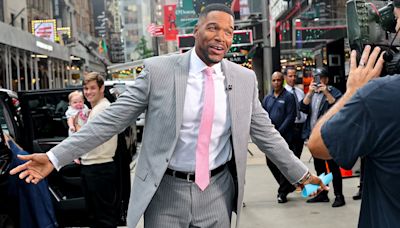 Michael Strahan makes announcement as he finally returns to GMA