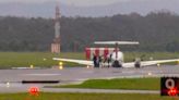 Plane lands without landing gear at an Australian airport