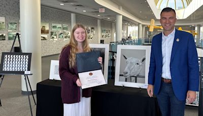 John Glenn student wins 2024 Congressional Art Competition