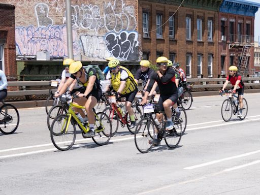 Five Boro Bike Tour is Sunday in NYC. See the map and list of street closures.