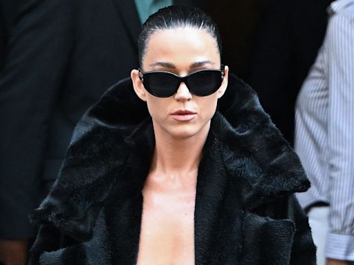 Katy Perry Wears Risqué Outfit at Paris Fashion Week While Hiding C-Section Scar: ‘The Lowest I Was Gonna Go’