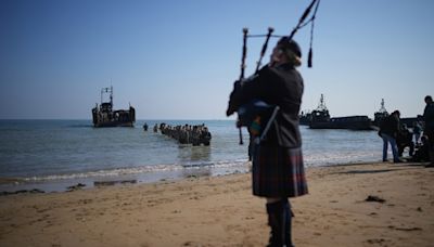 World leaders, veterans, commemorate D-Day's 80th anniversary in Normandy