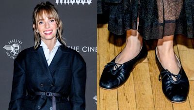 Maya Hawke Wears Classic Ballet Flats to ‘Wildcat’ Screening in NYC