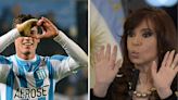 La insólita confusión de Cristina Kirchner con el jugador de Racing Tomás Chancalay durante su discurso