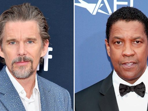 Ethan Hawke Shares the Priceless Advice Denzel Washington Whispered in His Ear After Oscars Loss | Us Weekly