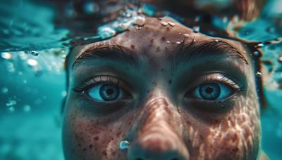 Por qué abrir los ojos bajo el agua no es seguro