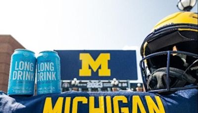 New boozy canned cocktail at Michigan Stadium backed by Miles Teller