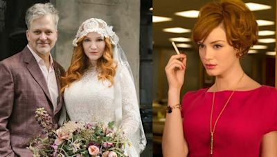 La star di "Mad Men" Christina Hendricks sposa George Bianchini