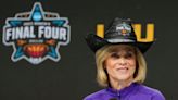 LSU's Kim Mulkey wears cowboy hat at NCAA Final Four, sings George Strait song, jokes about ex-husband