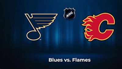 Blues vs. Flames: Odds, total, moneyline and other Vegas lines - March 28