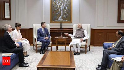 'Committed to strengthening ties': Lockheed Martin CEO after meeting PM Modi | India News - Times of India