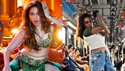 Video: Tamannaah's 'Aaj Ki Raat' Hits Delhi Metro, Woman Spotted Dancing To Viral Song For REEL