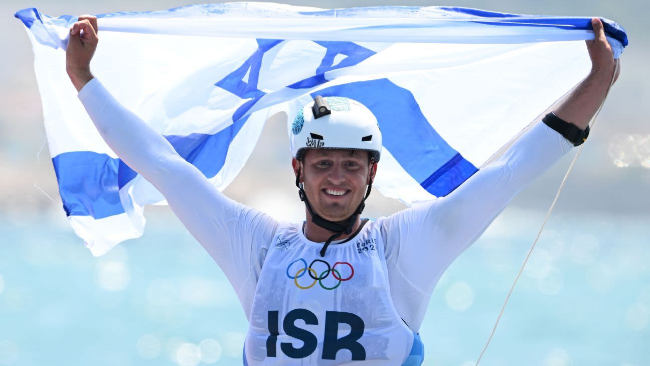 Israel earns Olympic gold, silver in windsurfing