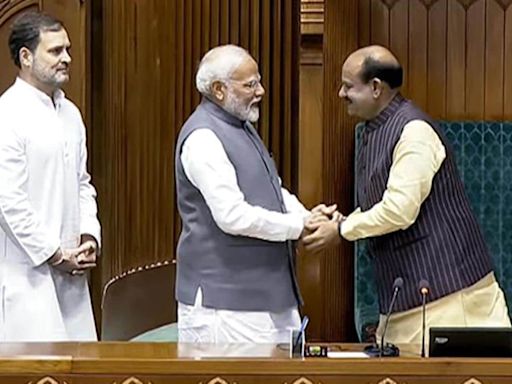 Om Birla is Speaker after voice vote amid govt, Oppn jousting