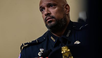 Former Capitol Police officer who defended lawmakers on Jan. 6, 2021, defeated in primary