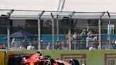 Fórmula 1 en Miami: otro choque de Charles Leclerc, Lewis Hamilton afuera en la Q2, Max Verstappen retrasado y pole position para Checo Pérez