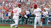 After seven seasons in the minors, Wes Wilson hit a home run in his first career at-bat