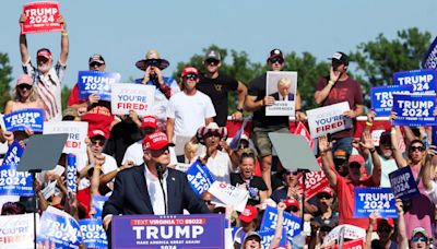 Donald Trump Takes Shots at Joe Biden at Post-Debate Rally in Virginia