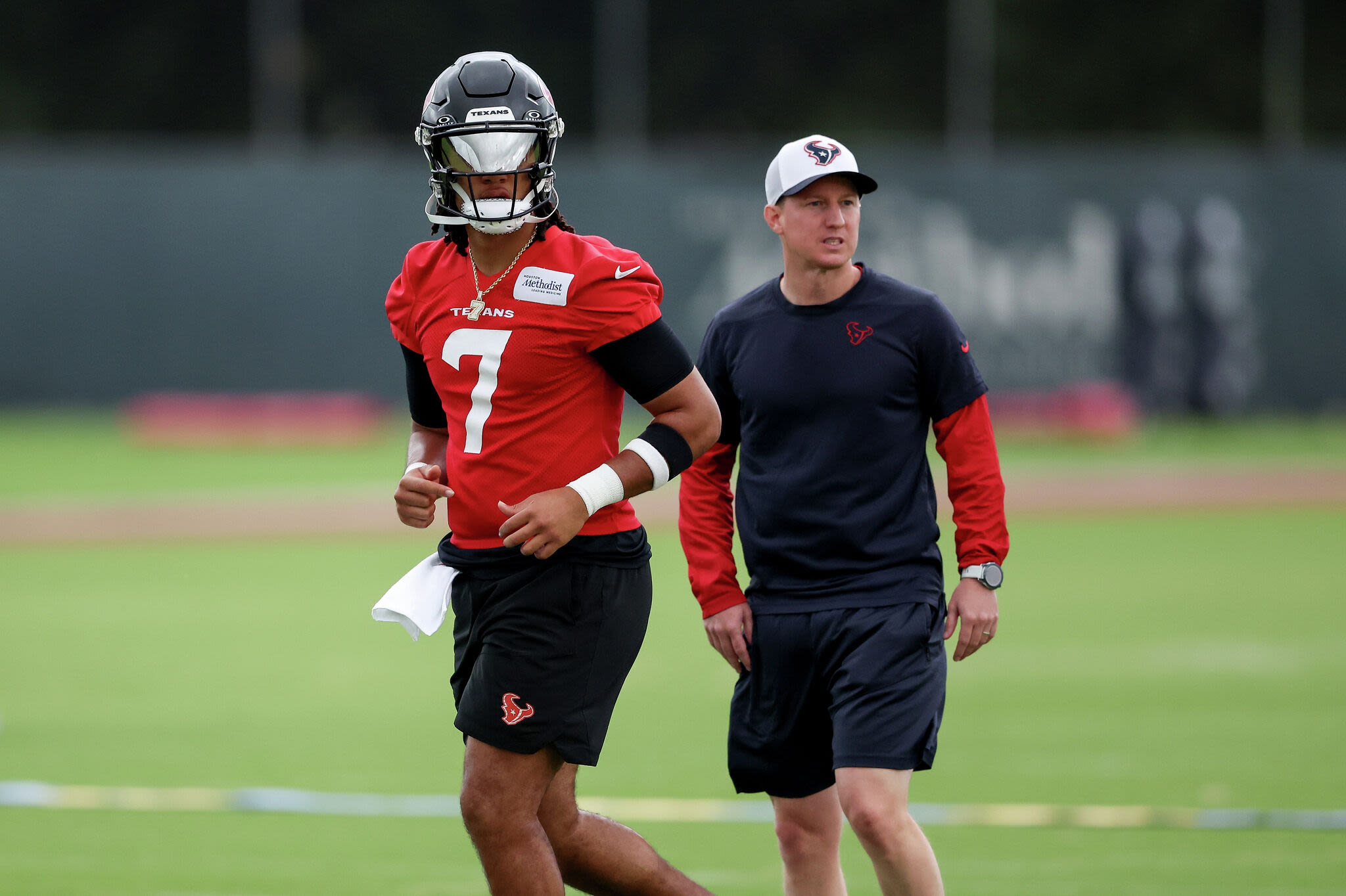 'Get some sleep': Texans OC shares his advice for C.J. Stroud