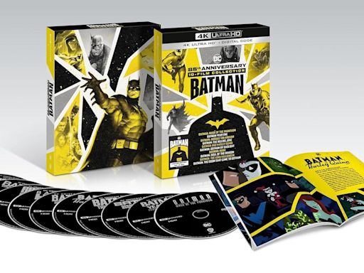 10 Animated Batman Movies Collected in 85th Anniversary 4K Ultra HD Blu-ray Box Set