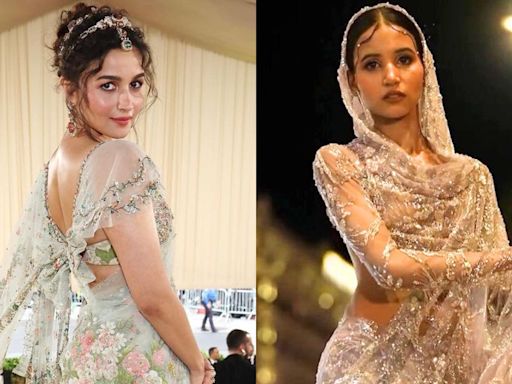 Cannes 2024 Blouse Designs: Alia Bhatt's Ethereal Ensemble To Nancy Tyagi's Hooded Saree, Dive Into Glamour