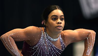 Gymnast Gabby Douglas ends attempt to qualify for Paris Olympics