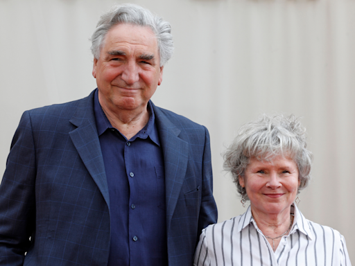 Imelda Staunton shares how she and Jim Carter maintain their marriage alongside acting careers