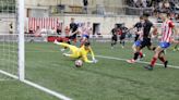 L'Entregu cae en el primer asalto por el ascenso a Segunda Federación: el Mallorca B le remonta en cinco minutos (1-2)